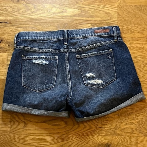 Articles Of Society Jimmy Distressed Jean Cuffed Shorts - Picture 2 of 5